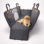 Quilted Dog Car Seat Cover Hammock for Back Seat