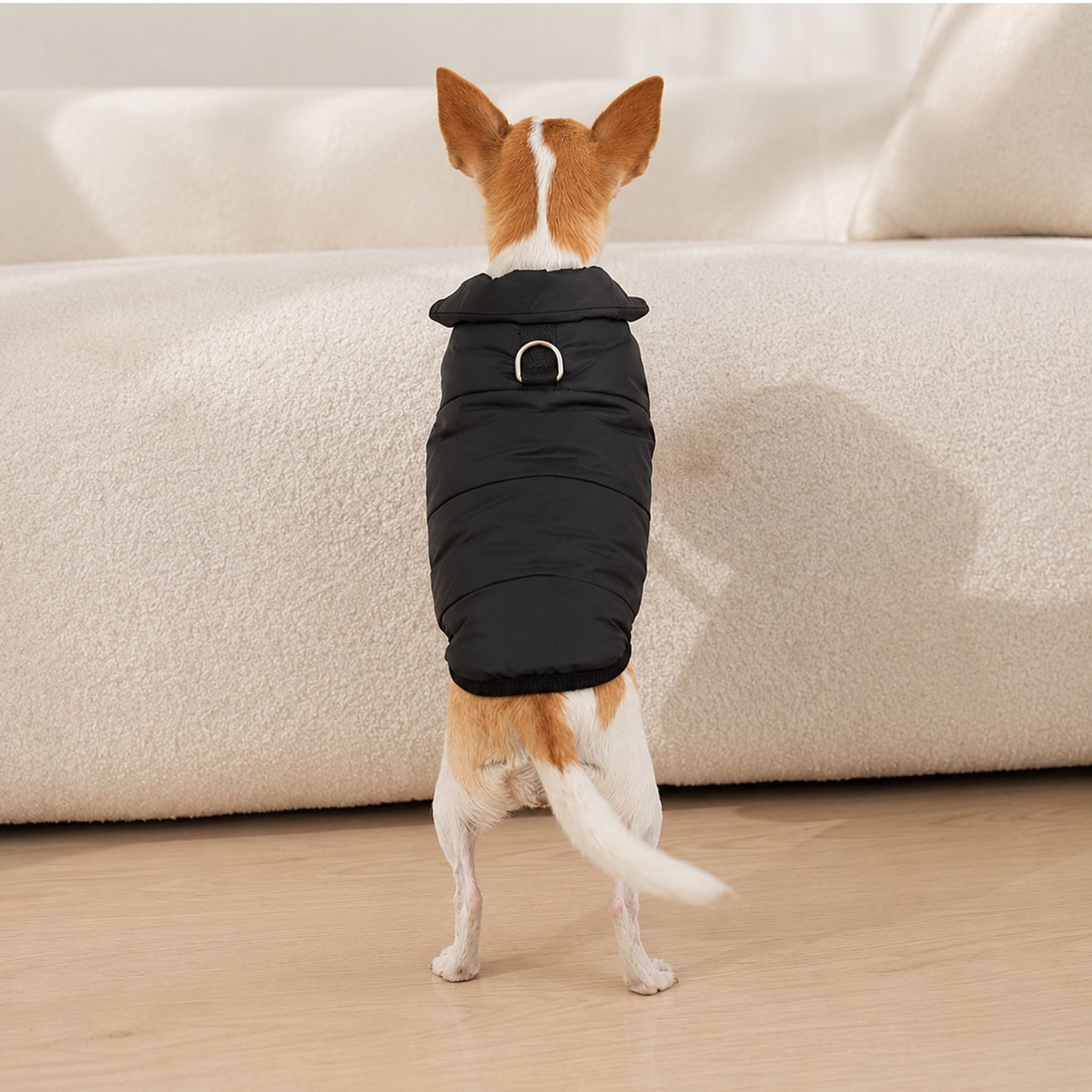 Dog Winter Coat Fleece Lined Dog Jacket