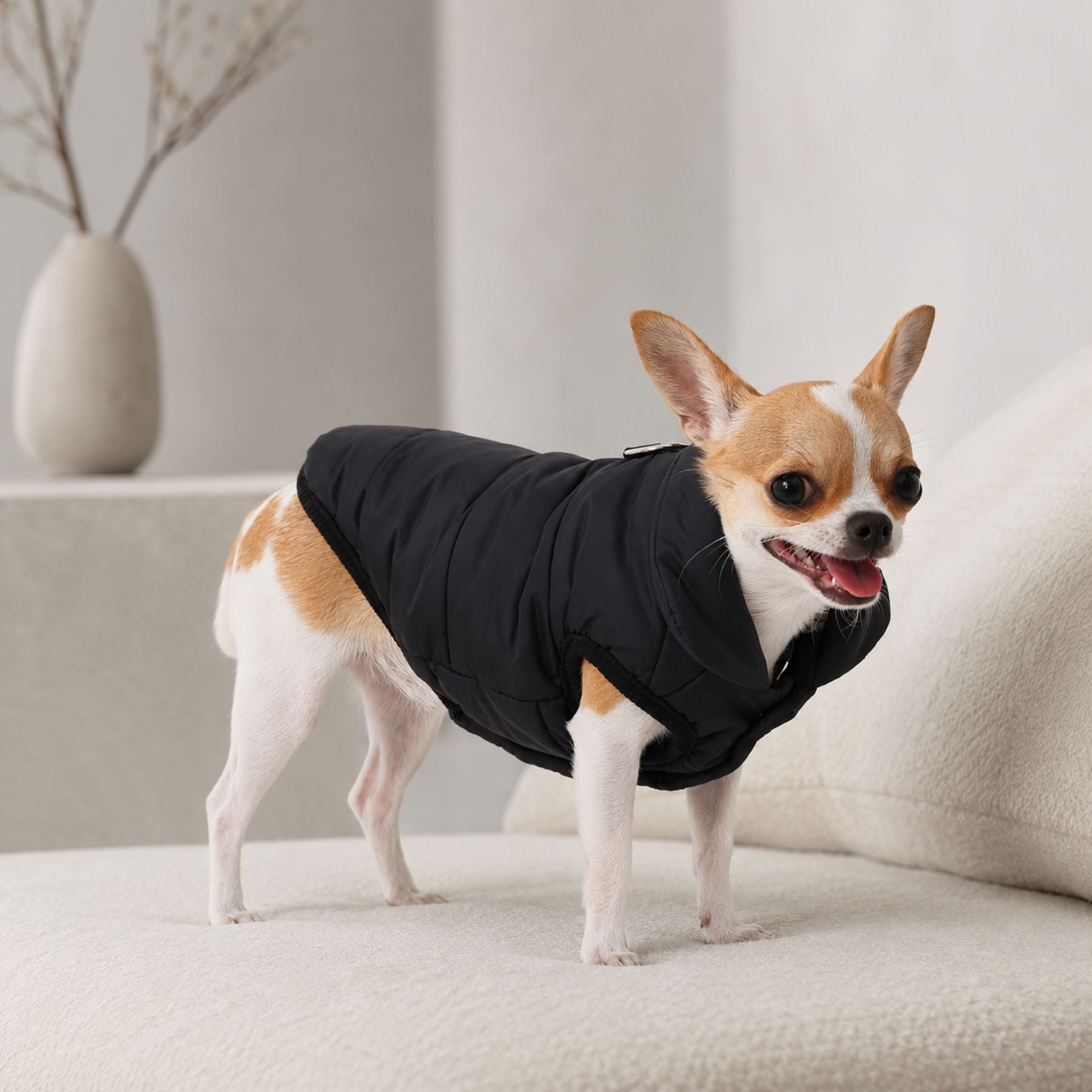 Dog Winter Coat Fleece Lined Dog Jacket