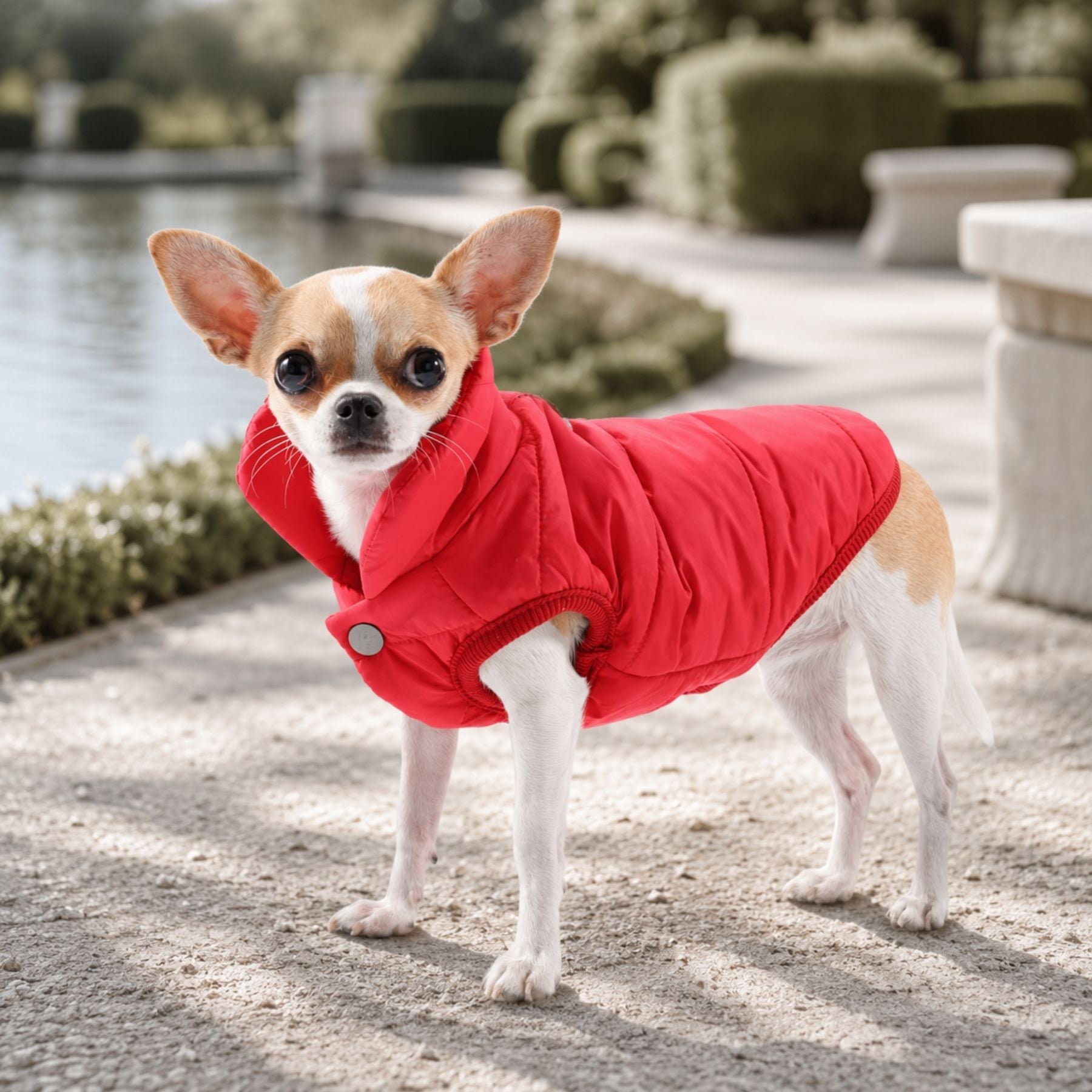 Dog Winter Coat Fleece Lined Dog Jacket