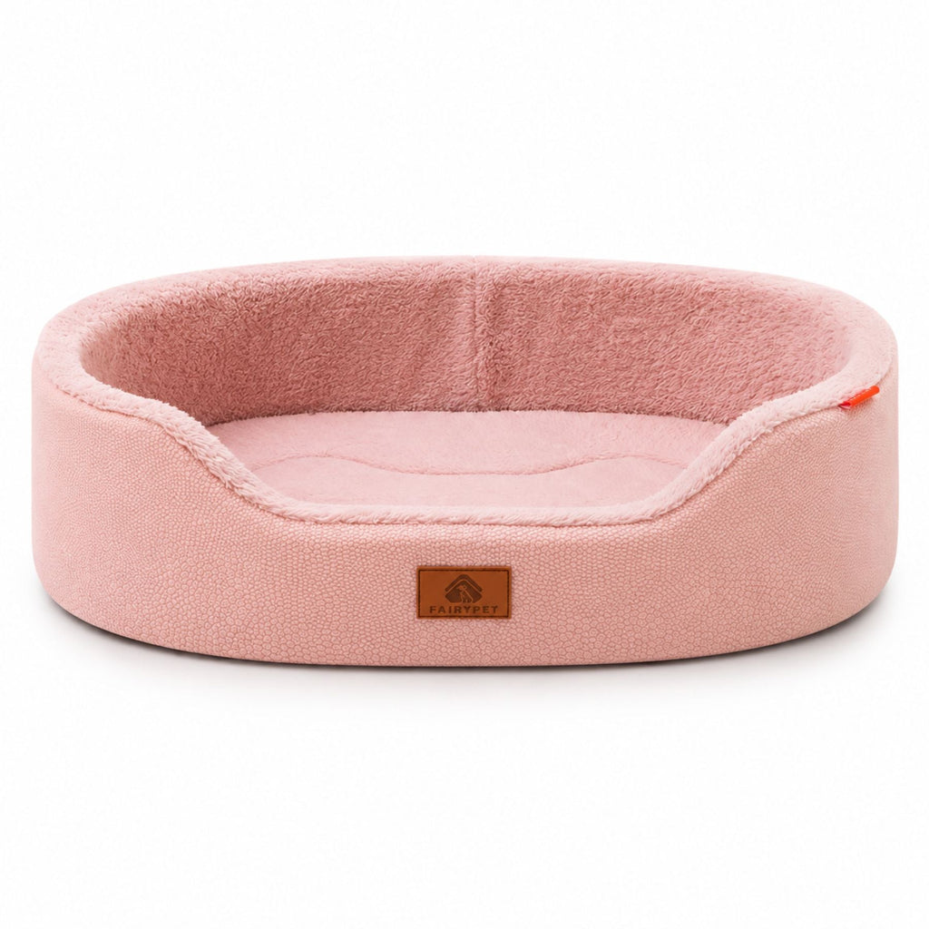 Large Raised Edge Orthopedic Dog Bed – Calming Sofa Pet Couch for Dogs