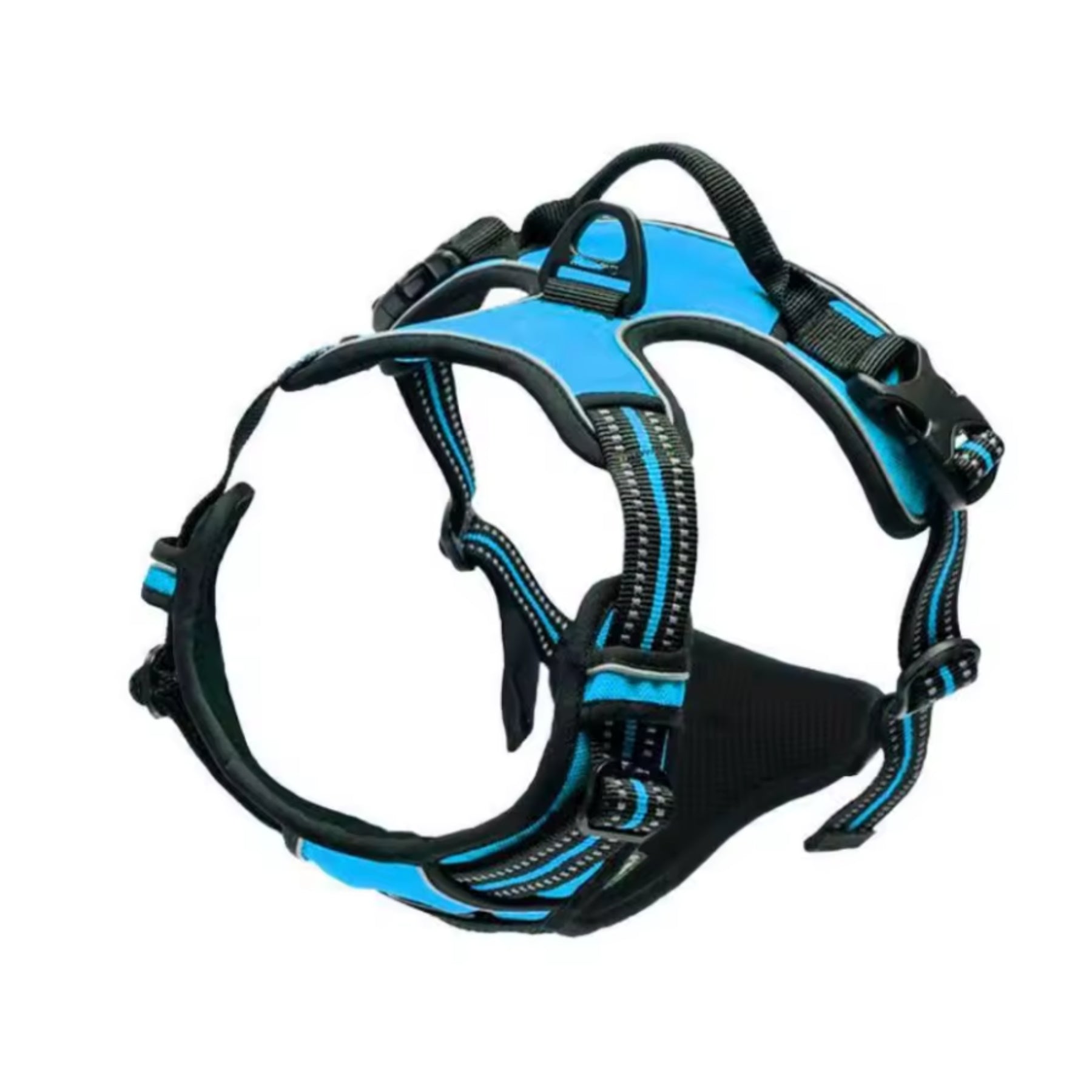Reflective No-Pull Dog Harness with Front Clip & Control Handle