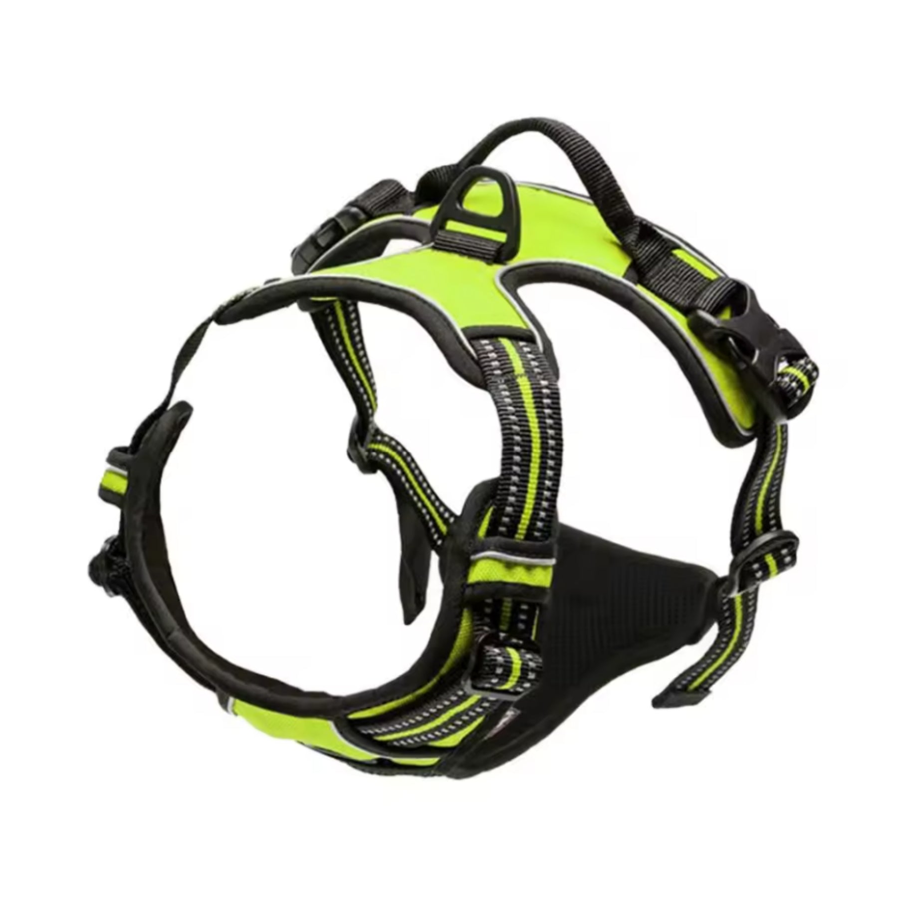 Reflective No-Pull Dog Harness with Front Clip & Control Handle