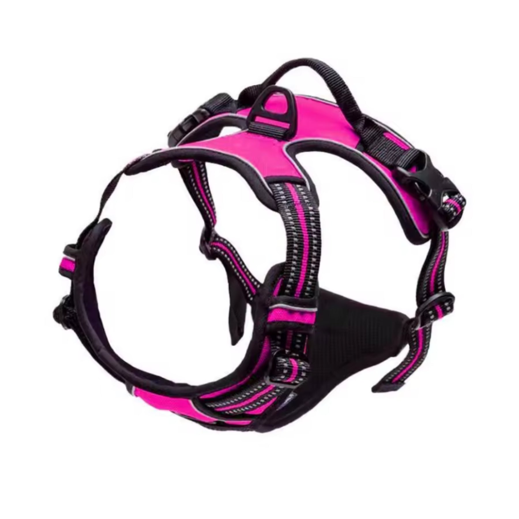 Reflective No-Pull Dog Harness with Front Clip & Control Handle