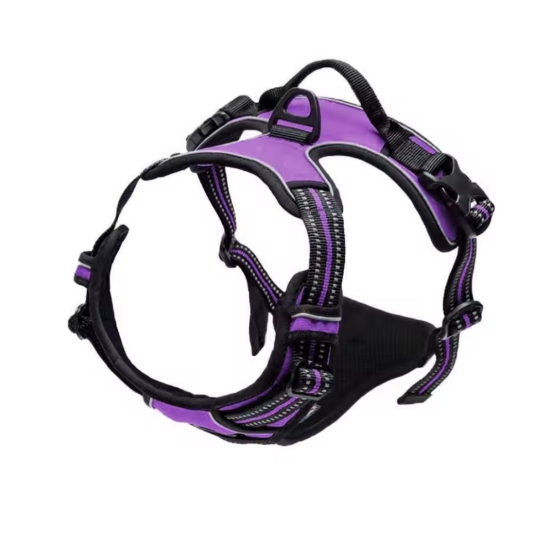 Reflective No-Pull Dog Harness with Front Clip & Control Handle