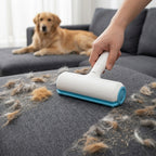 Pet Hair Remover Roller for Dogs & Cats, Self-Cleaning Fur Remover