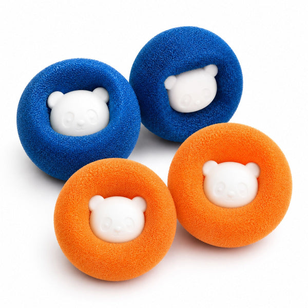 Reusable Pet Hair Remover Laundry Balls 5-Pack for Washer & Dryer