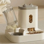 Automatic Pet Feeder & Water Fountain – Large Capacity Dog & Cat Food Storage Dispenser