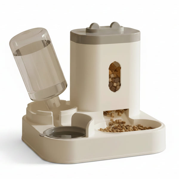 Automatic Pet Feeder and Water Fountain