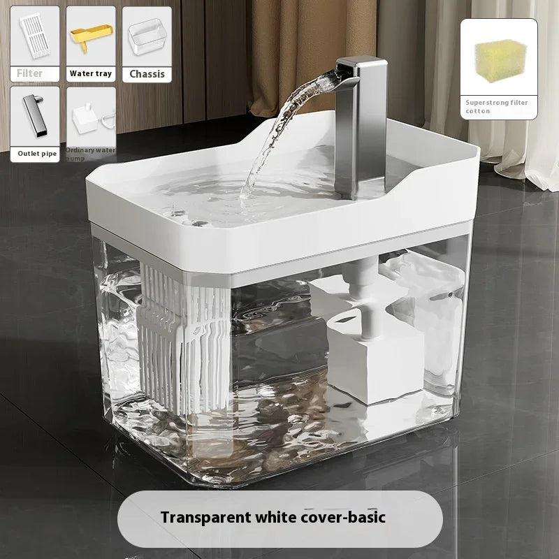 Automatic Pet Feeder & Water Fountain – Large Capacity Dog & Cat Food Storage Dispenser