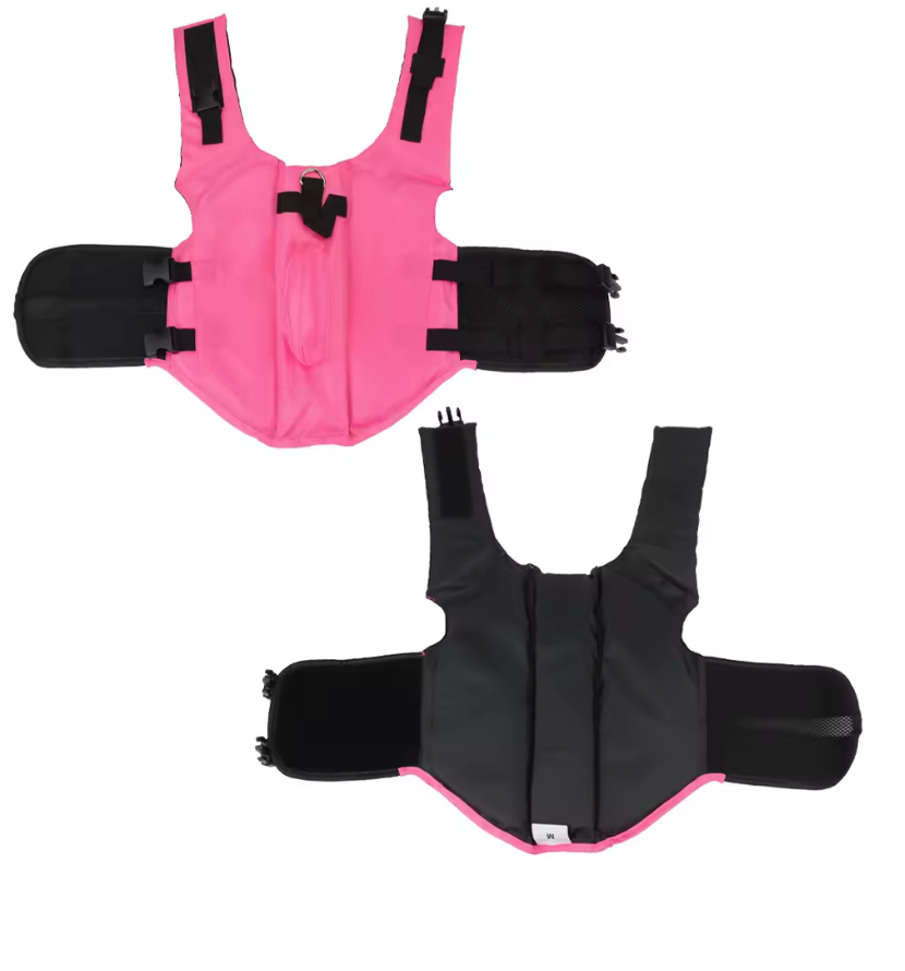 Shark Dog Life Jacket - Dog Swimming Vest for Small Medium Dogs Safety