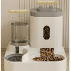 Automatic Pet Feeder & Water Fountain – Large Capacity Dog & Cat Food Storage Dispenser