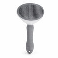 Self-Cleaning Pet Grooming Brush for Dogs & Cats – Durable Deshedding Brush with One-Click Hair Removal for Long & Short Hair Pets
