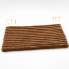 Self-Warming Pet Mat for Cats & Dogs, Plush Fleece Cozy Sleeping Pad