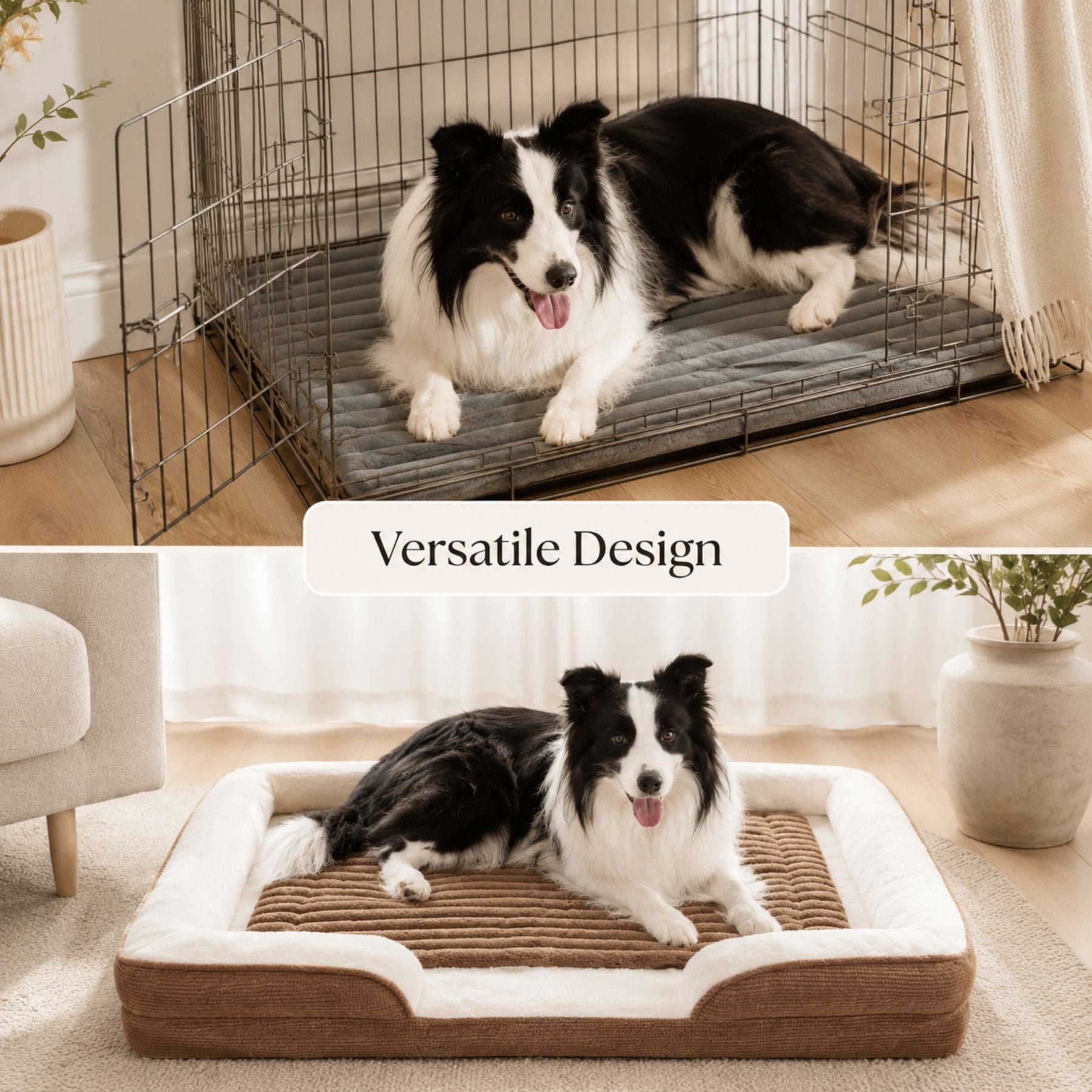 Self-Warming Pet Mat for Cats & Dogs, Plush Fleece Cozy Sleeping Pad