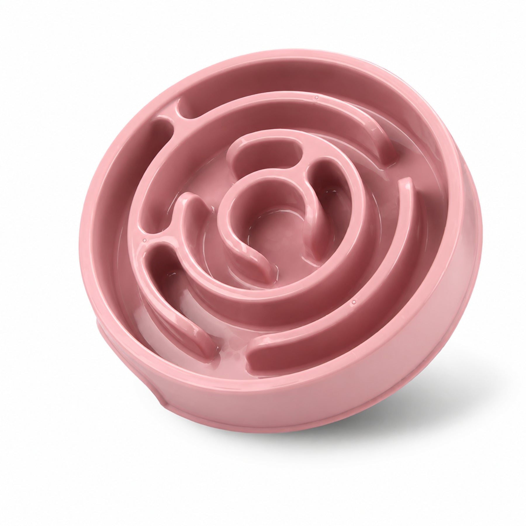 Slow Feeder Dog & Cat Bowl – Non-Slip Pet Feeding Bowl for Controlled Eating, Anti-Choke Puzzle Food Dish for Healthy Digestion