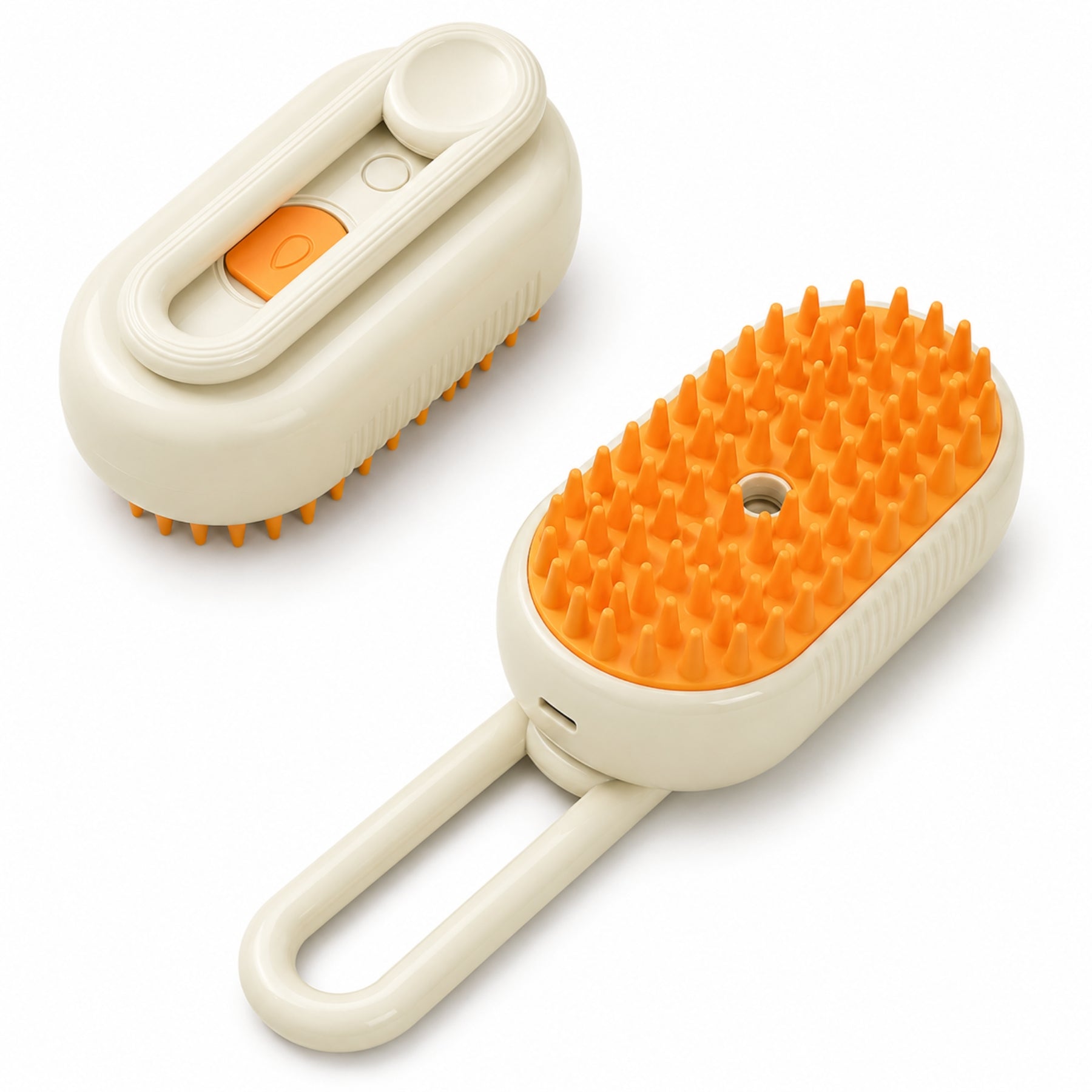 SteamGlow 3-in-1 Pet Grooming Brush – Electric Spray Massage & Steam Hair Removal for Dogs & Cats