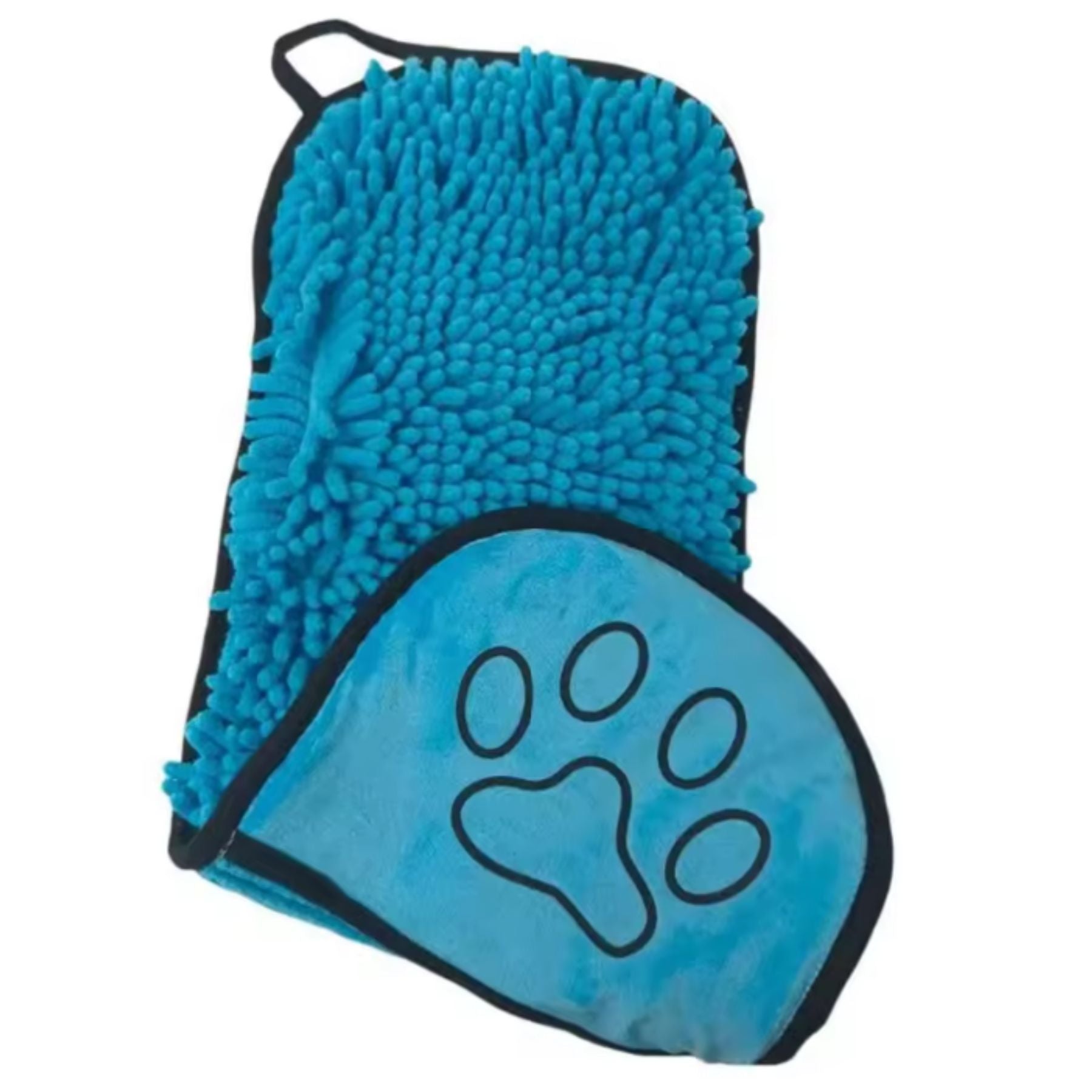 Super Absorbent Pet Drying Towel Glove Soft Chenille Dog Cat Bath Towel Quick Drying Microfiber Mitt Grooming Cleaning Pet Accessories Washable Fast Water Absorbing Mitt