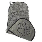 Super Absorbent Pet Drying Towel Glove Soft Chenille Dog Cat Bath Towel Quick Drying Microfiber Mitt Grooming Cleaning Pet Accessories Washable Fast Water Absorbing Mitt