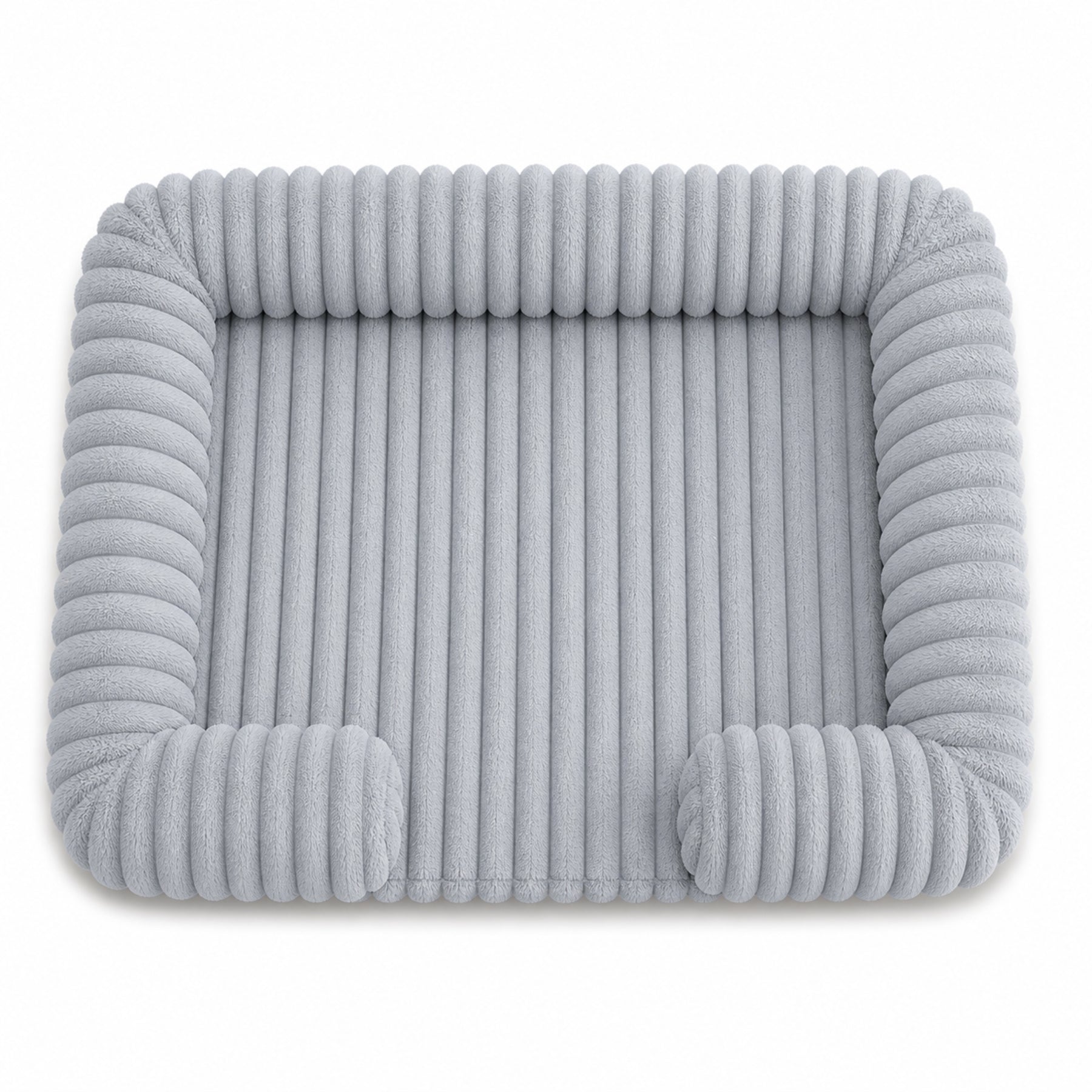 Supportive Memory Foam Dog Bed – Plush Calming Pet Sofa with Removable Washable Cover, Non-Slip Base Orthopedic Dog Bed for Small, Medium & Large Dogs
