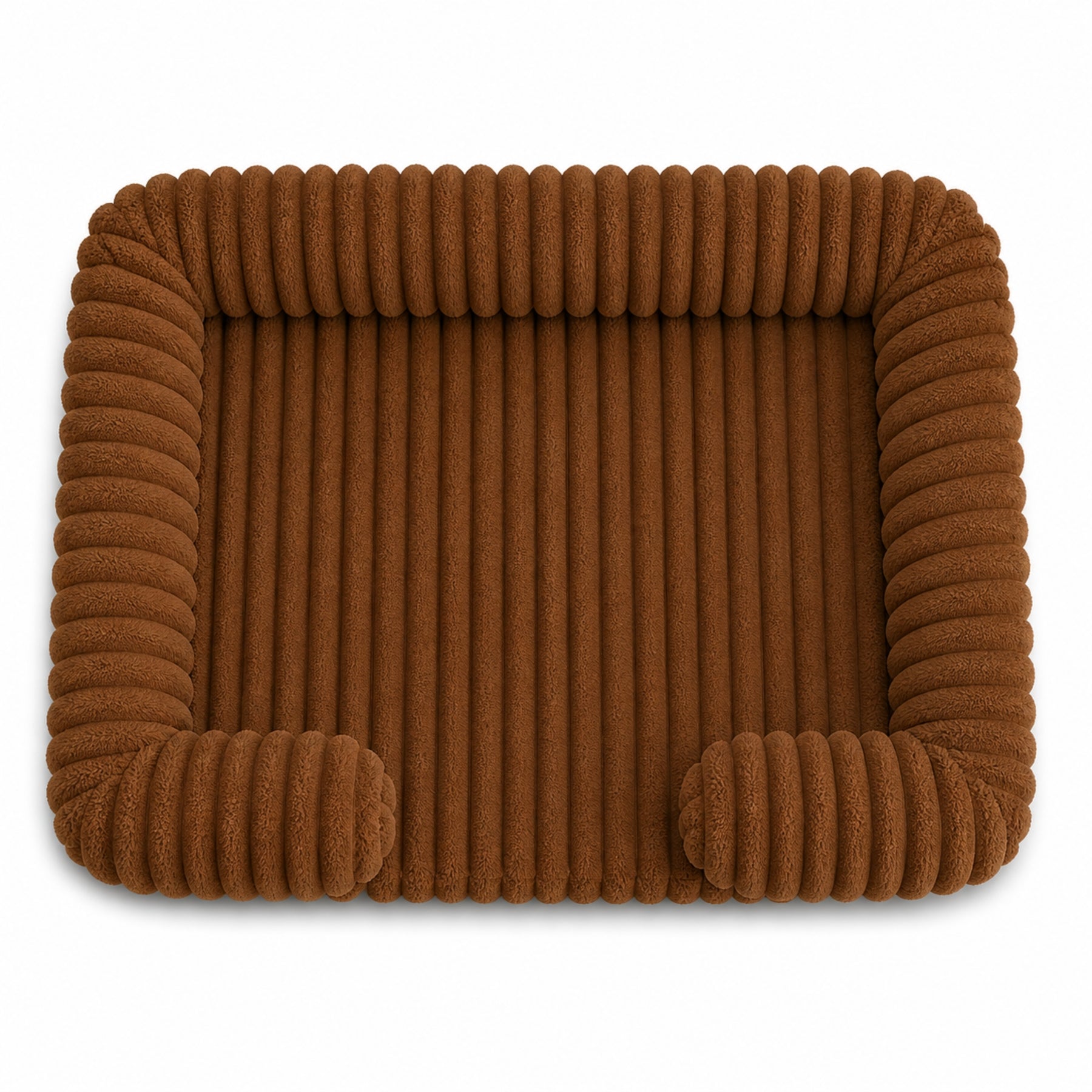 Supportive Memory Foam Dog Bed – Plush Calming Pet Sofa with Removable Washable Cover, Non-Slip Base Orthopedic Dog Bed for Small, Medium & Large Dogs