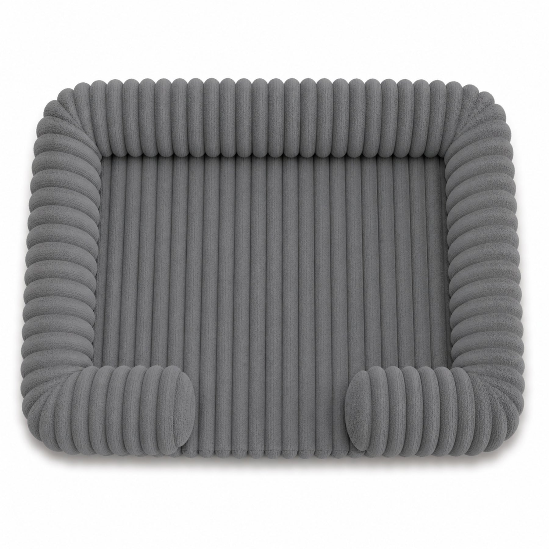 Supportive Memory Foam Dog Bed – Plush Calming Pet Sofa with Removable Washable Cover, Non-Slip Base Orthopedic Dog Bed for Small, Medium & Large Dogs