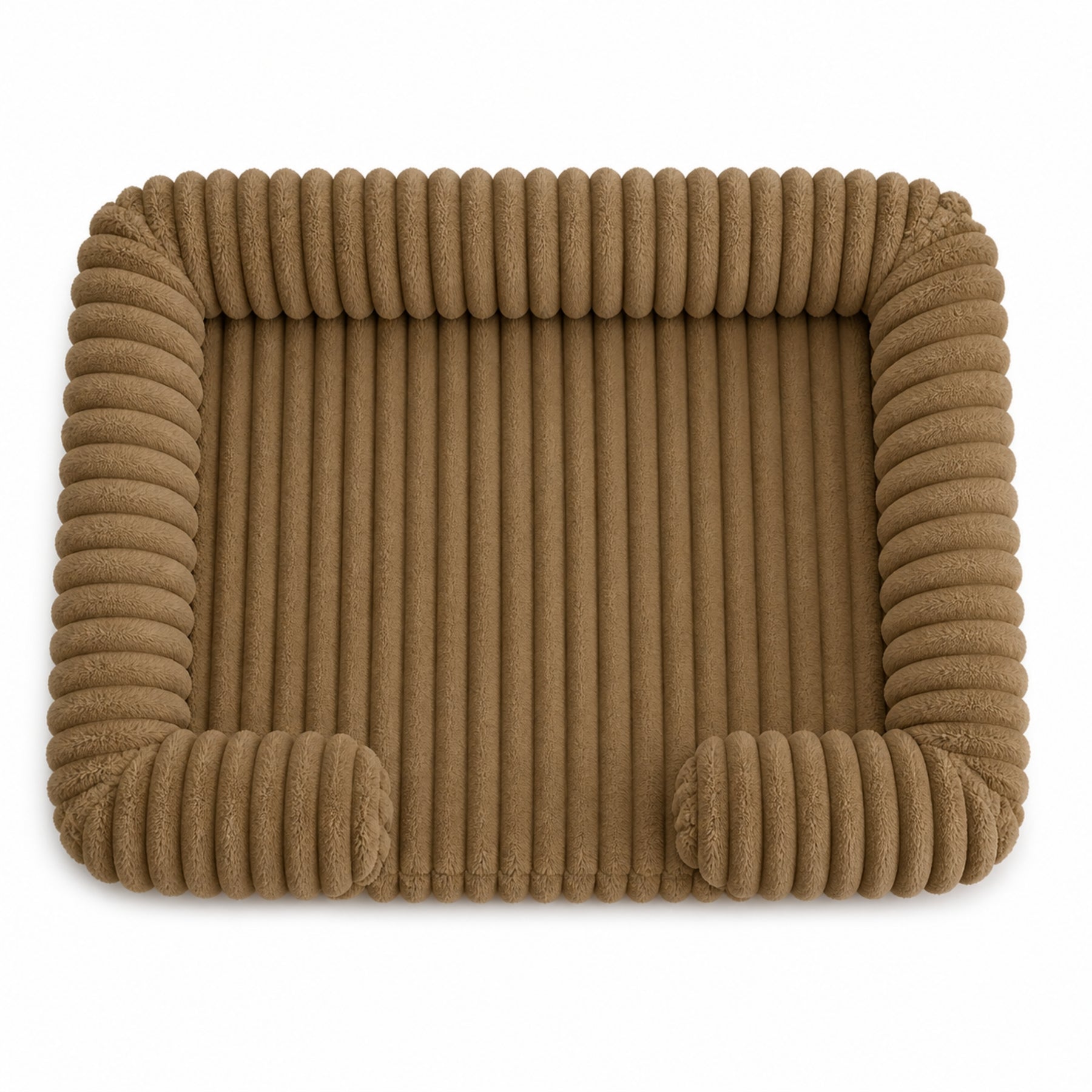 Supportive Memory Foam Dog Bed – Plush Calming Pet Sofa with Removable Washable Cover, Non-Slip Base Orthopedic Dog Bed for Small, Medium & Large Dogs