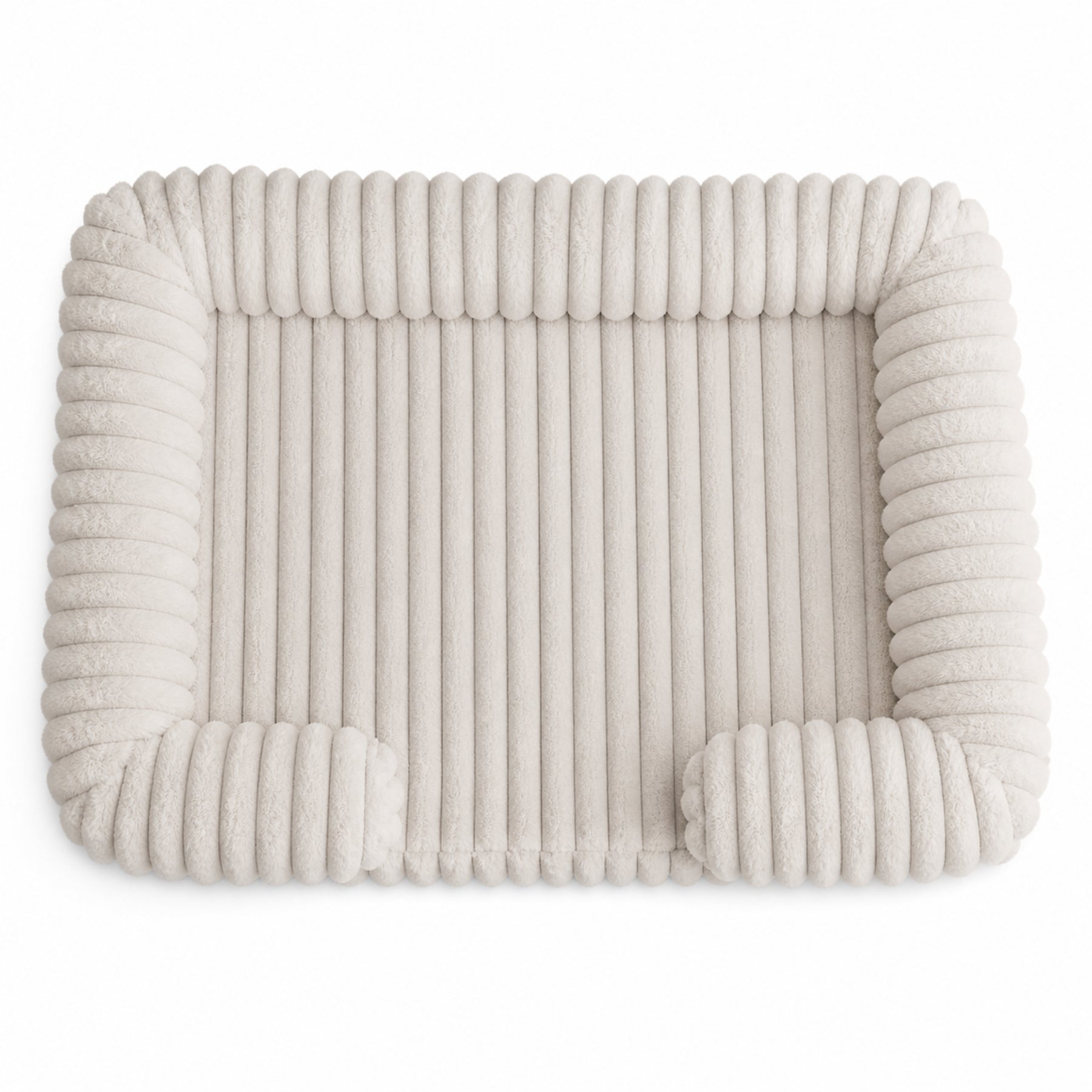 Supportive Memory Foam Dog Bed – Plush Calming Pet Sofa with Removable Washable Cover, Non-Slip Base Orthopedic Dog Bed for Small, Medium & Large Dogs