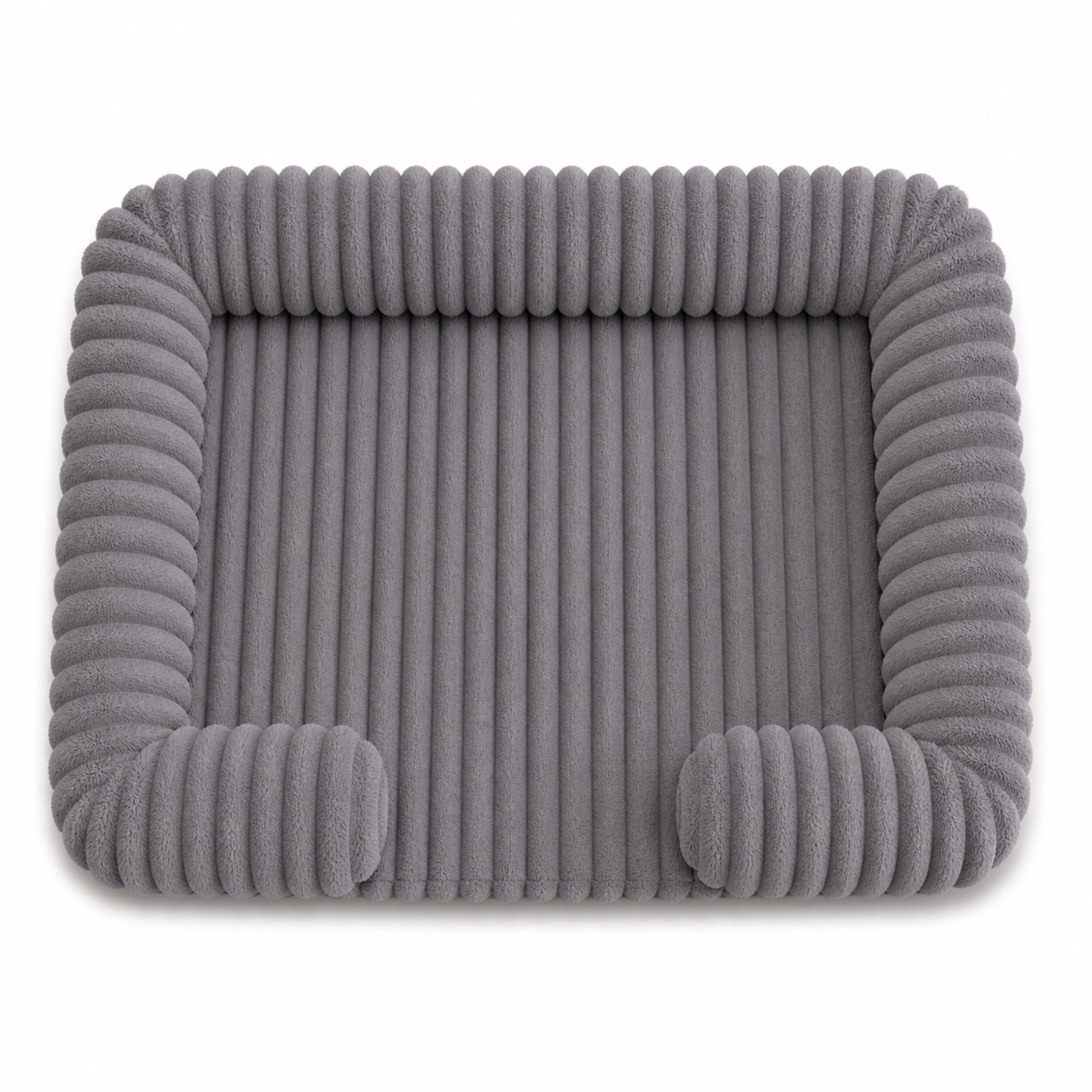 Supportive Memory Foam Dog Bed – Plush Calming Pet Sofa with Removable Washable Cover, Non-Slip Base Orthopedic Dog Bed for Small, Medium & Large Dogs