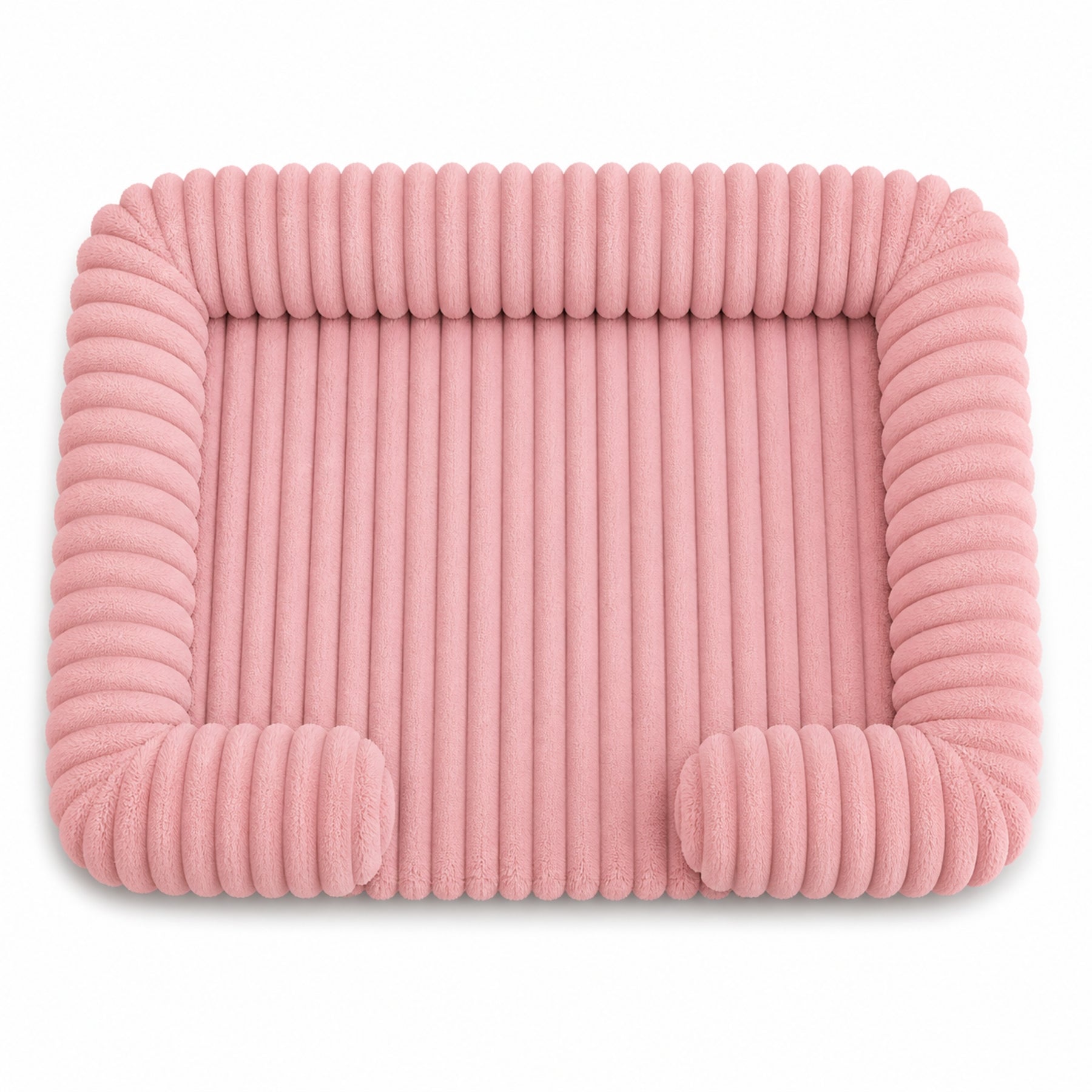 Supportive Memory Foam Dog Bed – Plush Calming Pet Sofa with Removable Washable Cover, Non-Slip Base Orthopedic Dog Bed for Small, Medium & Large Dogs