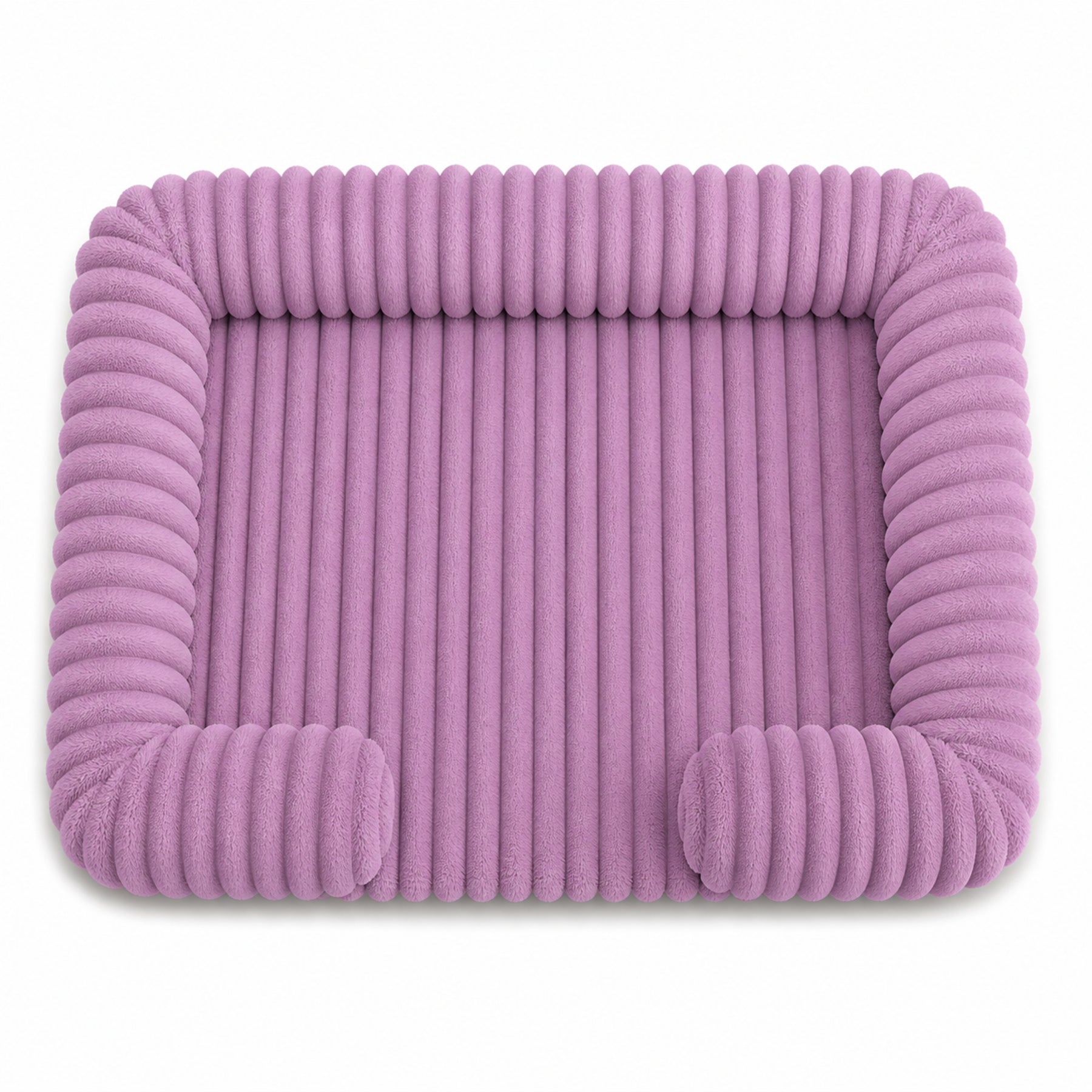 Supportive Memory Foam Dog Bed – Plush Calming Pet Sofa with Removable Washable Cover, Non-Slip Base Orthopedic Dog Bed for Small, Medium & Large Dogs