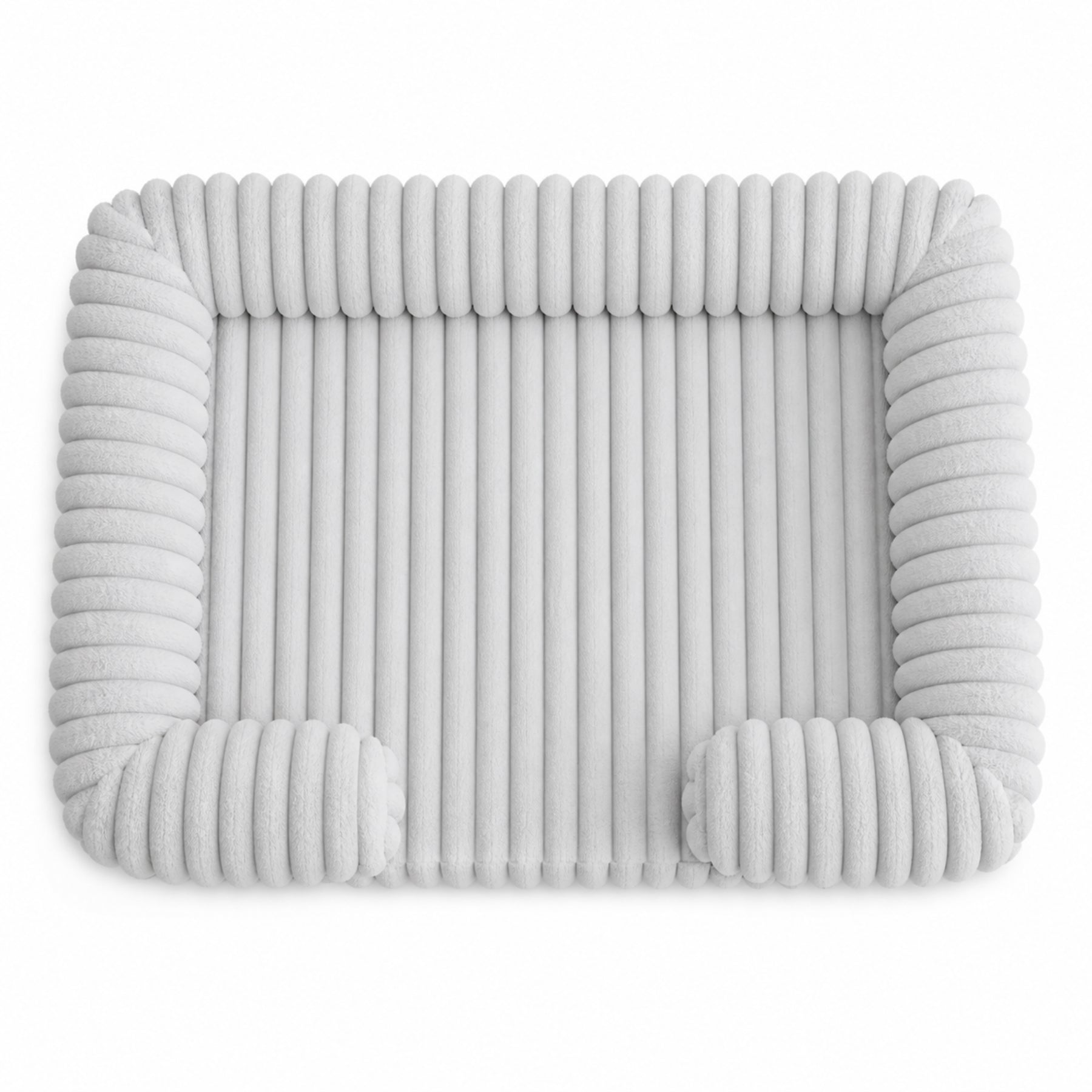 Supportive Memory Foam Dog Bed – Plush Calming Pet Sofa with Removable Washable Cover, Non-Slip Base Orthopedic Dog Bed for Small, Medium & Large Dogs