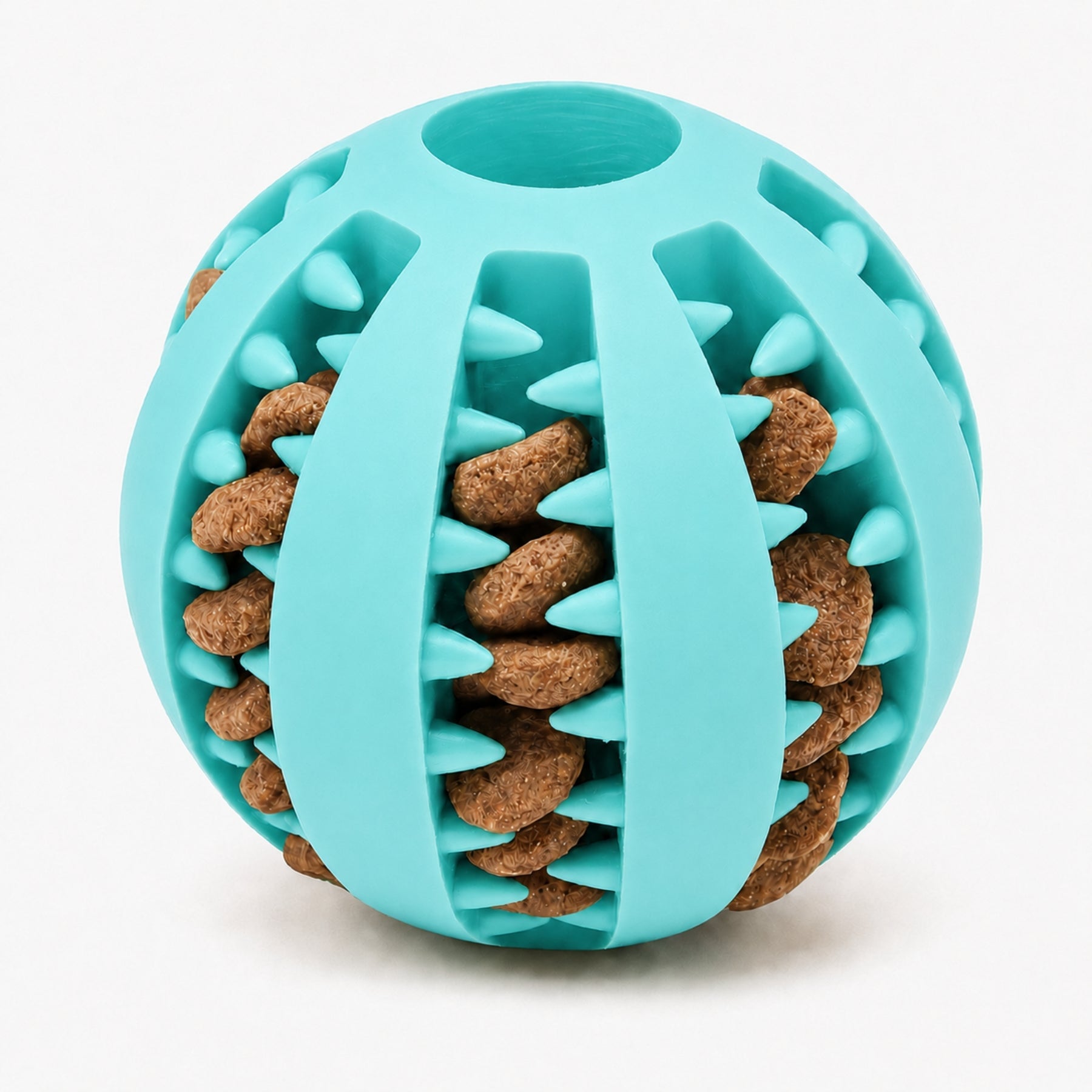 Treat Dispensing Dog Toy Ball – Interactive Puzzle Feeder for Dogs, Slow Treat Release Chew Ball for Mental Stimulation & Training