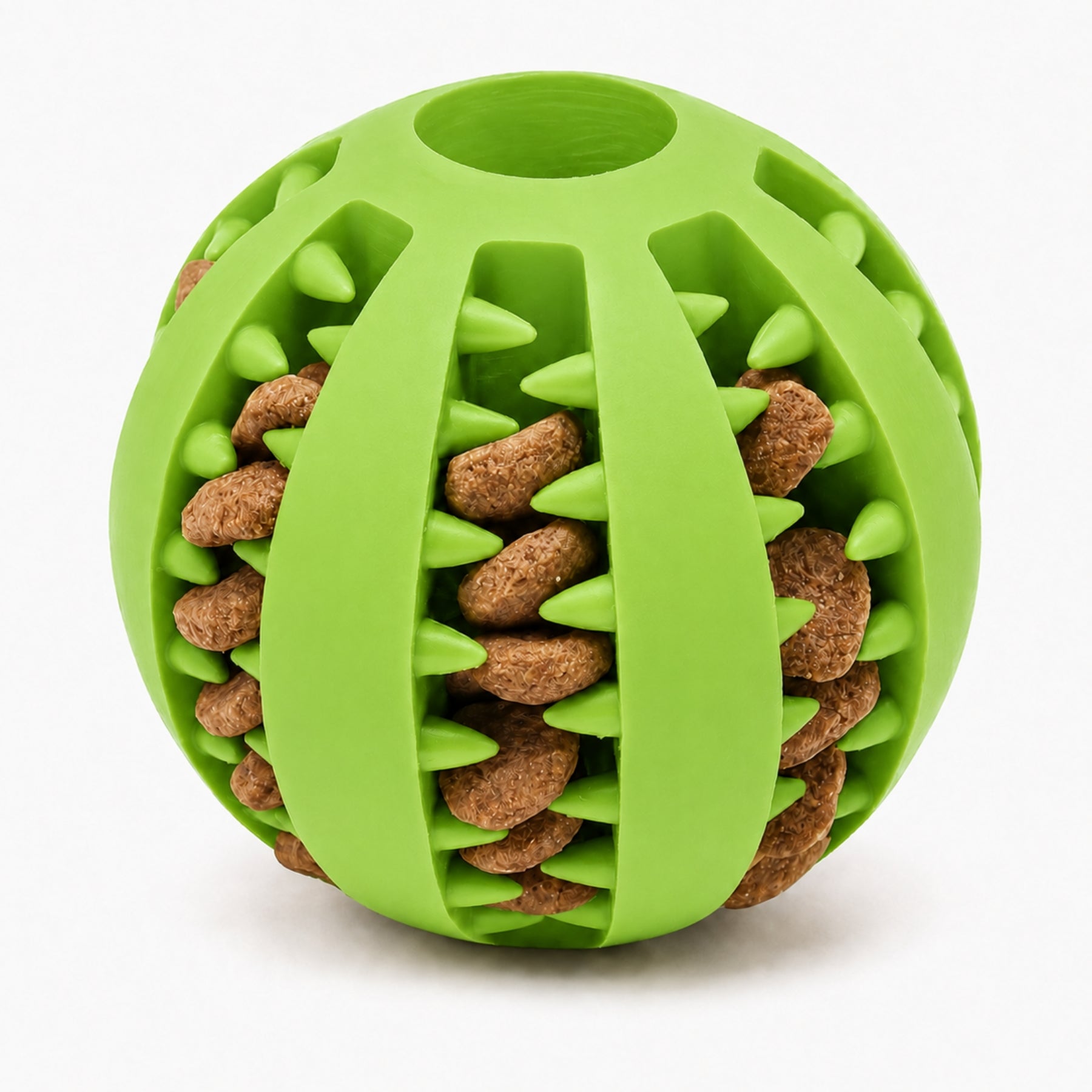 Treat Dispensing Dog Toy Ball – Interactive Puzzle Feeder for Dogs, Slow Treat Release Chew Ball for Mental Stimulation & Training