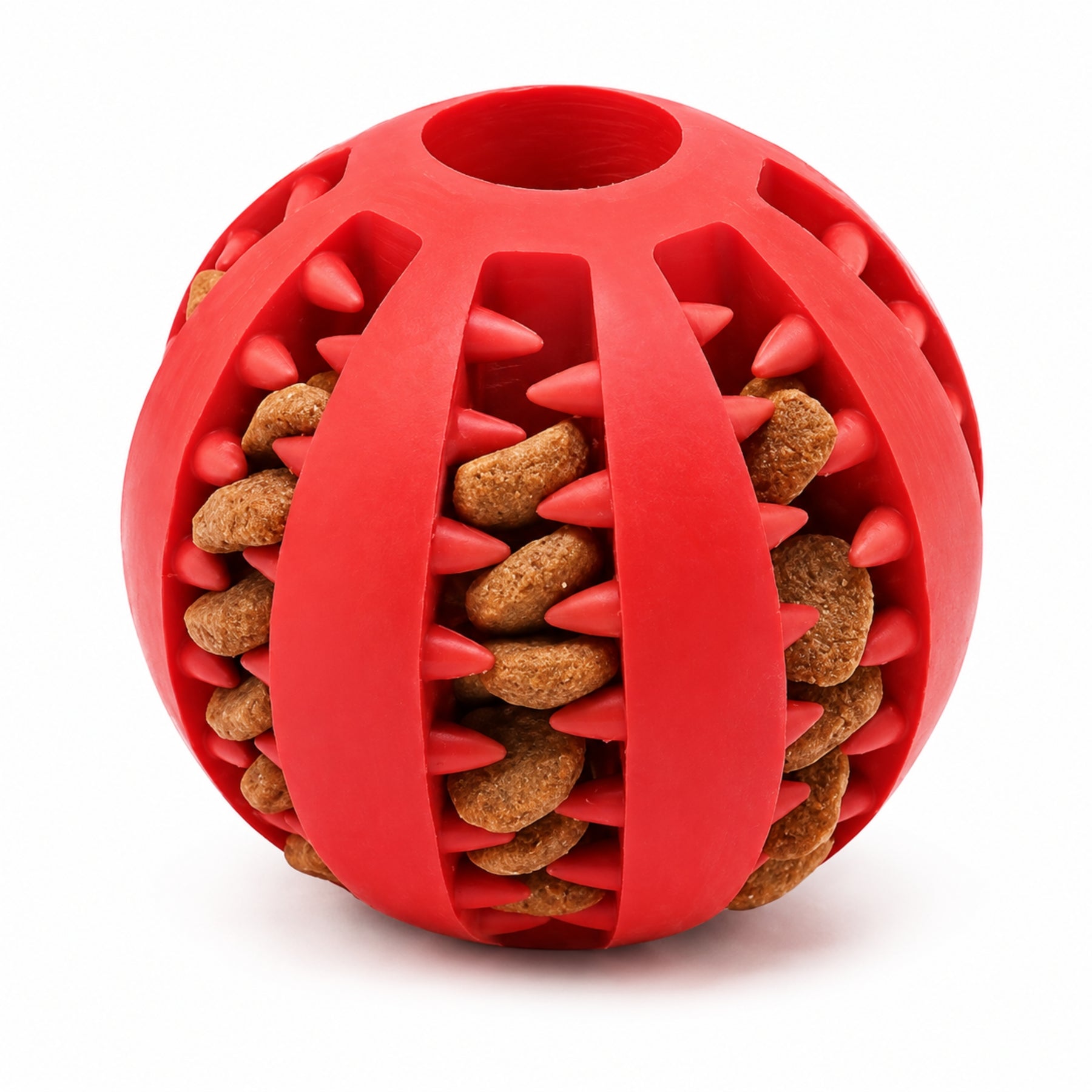 Treat Dispensing Dog Toy Ball – Interactive Puzzle Feeder for Dogs, Slow Treat Release Chew Ball for Mental Stimulation & Training