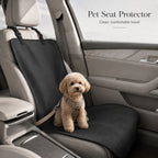 Waterproof Pet Car Seat Cover Mat for Dogs & Cats – 600D Oxford Rear Seat Protector, Non-Slip Hammock Dog Car Seat Cover, Scratch Proof Pet Travel Seat Liner for SUV, Truck & Car