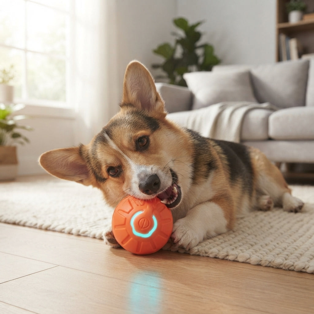 Interactive Dog Toy Ball-Automatic Moving Ball for Dogs & Cats
