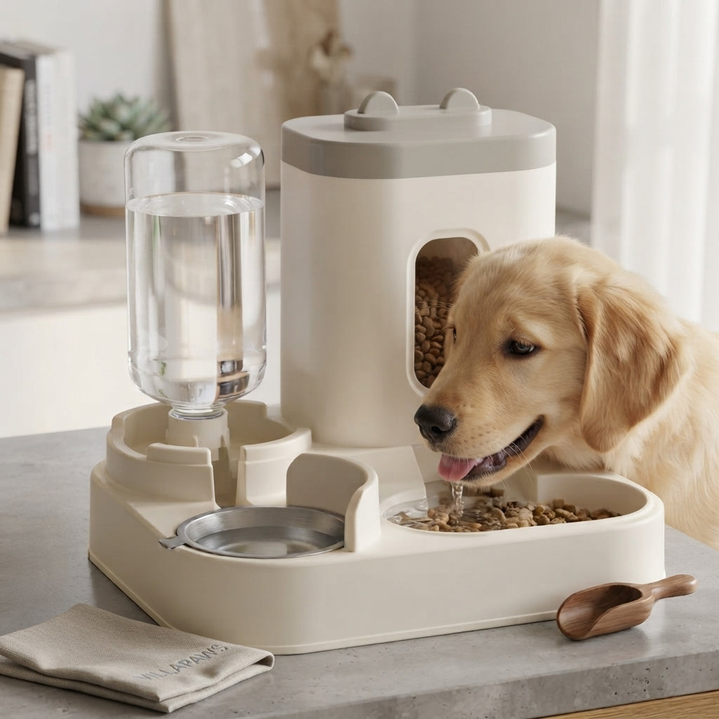 Smart Automatic Pet Feeder – Timed Food Dispenser for Dogs & Cats