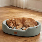 Large Raised Edge Orthopedic Dog Bed – Calming Sofa Pet Couch for Dogs