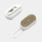 3-in-1 Pet Grooming Brush – Electric Steam Brush for Shedding, Massage & Hair Removal for Dogs & Cats