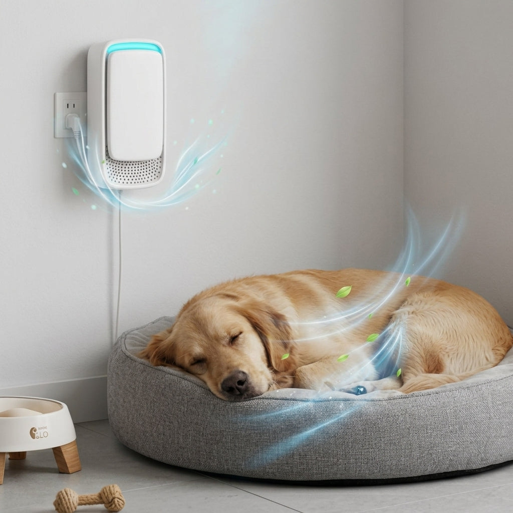 Pet Air Purifier 4 Pack – Plug In Odor Eliminator & Room Deodorizer