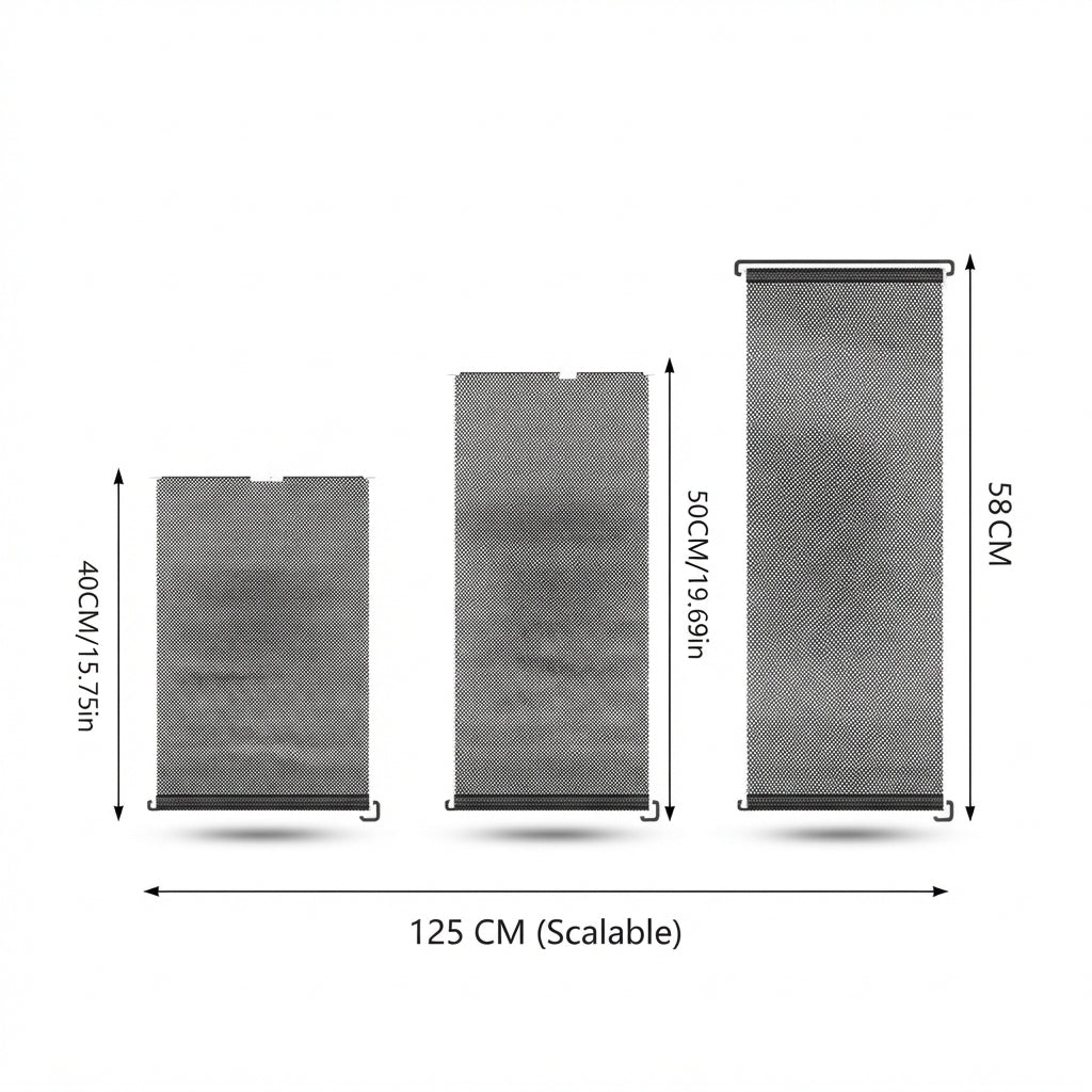 Retractable Pet Safety Gate - Indoor Dog & Cat Stair Barrier