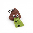 Poop Bag Holder With Clip - Portable Dog Waste Bag Dispenser For Walks