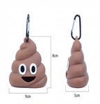 Poop Bag Holder With Clip - Portable Dog Waste Bag Dispenser For Walks