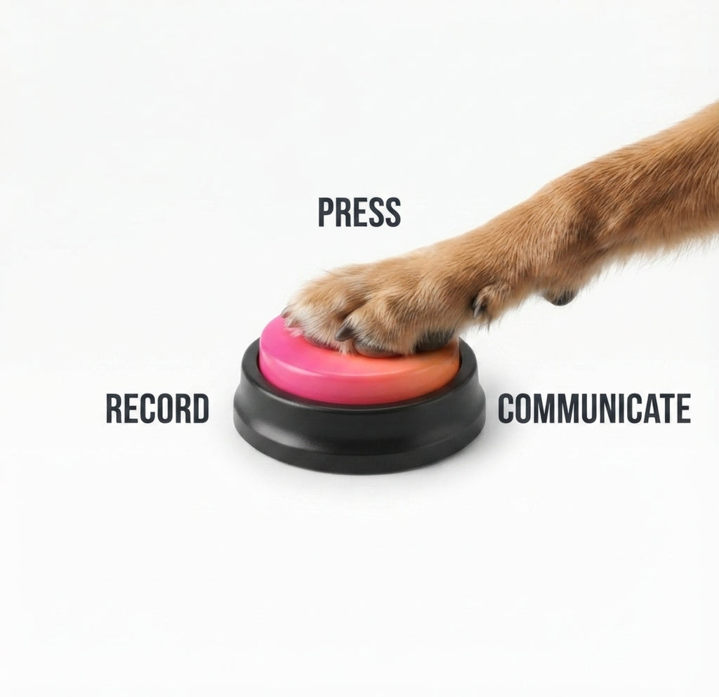 Dog Talking Buttons Voice Recording Pet Communication Training Buzzers