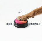 Dog Talking Buttons Voice Recording Pet Communication Training Buzzers