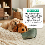 Heartbeat Calming Soft Comfort Plush Dog Toy- Puppies & Dogs for Sleep