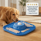 Slow Feeder Dog Bowl & Lick Mat - Anti Slip Interactive Feeding Bowl