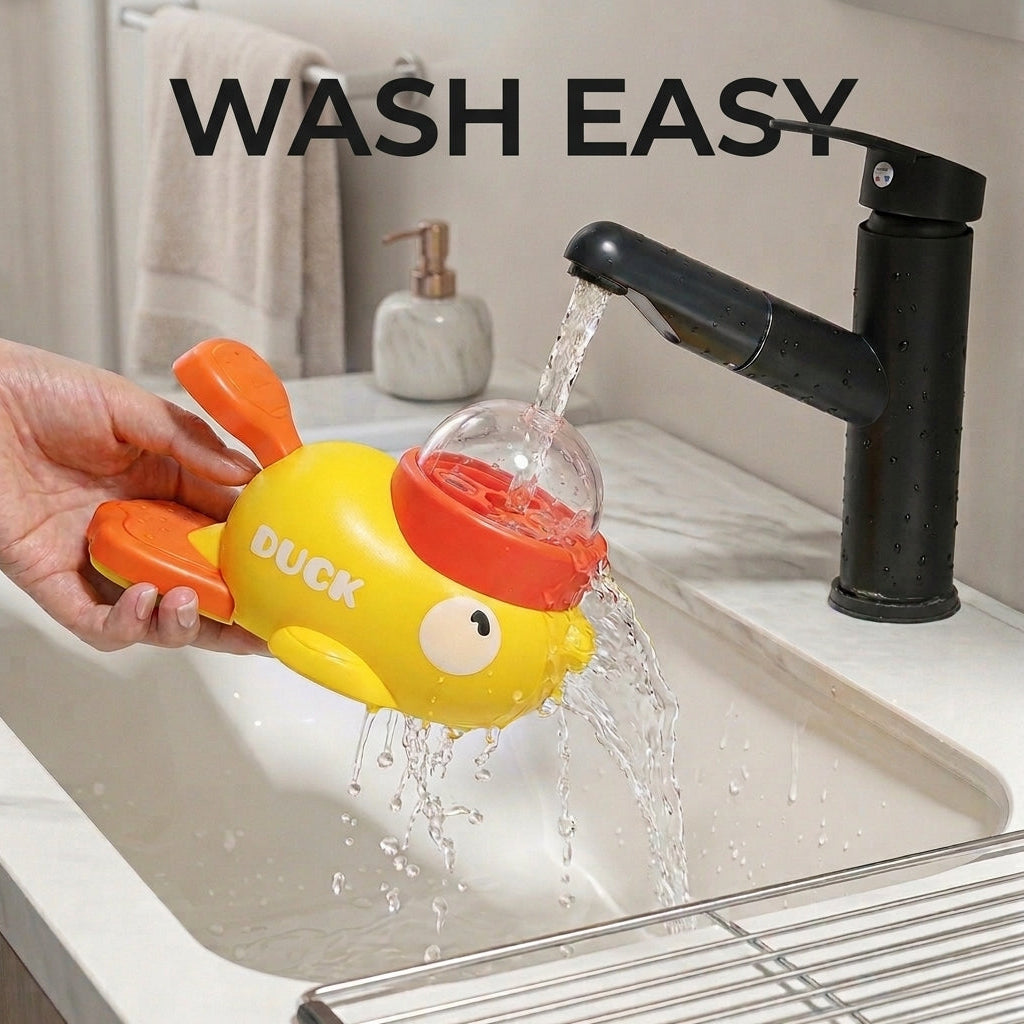 2-in-1 Interactive Duck Dog Toy Treat Dispenser Slow Feeder Training