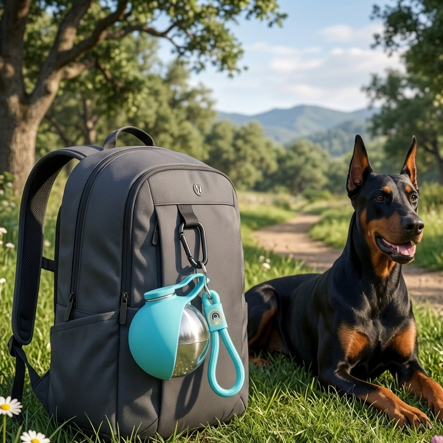 Portable Stainless Steel Dog Water Bottle
